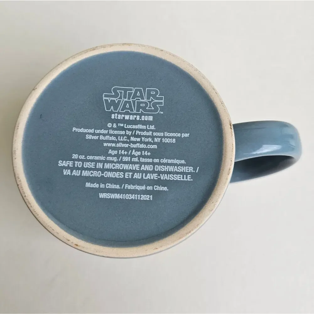 StarWars Mandalorian Mug Grogu 20oz Ceramic Coffee Cup The Child Baby Yoda - Picture 6 of 8